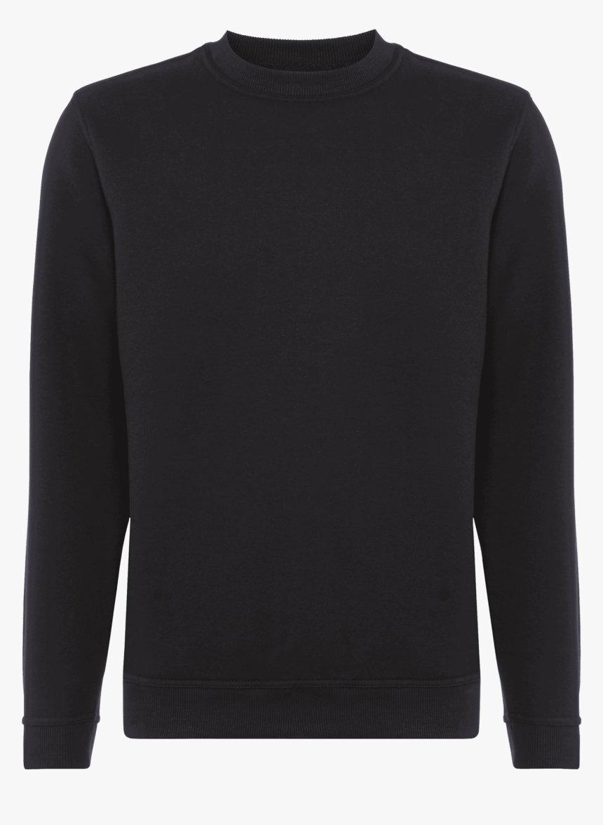 Classic Sweatshirt Sweatshirts & Hoodies - School Plain Black Cardigan, HD Png Download