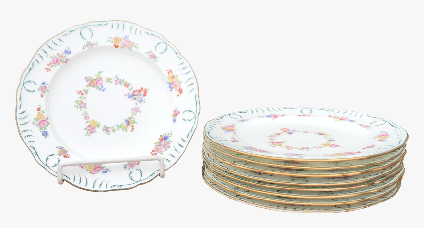 Transparent Dinner Set Png - Plate, Png Download