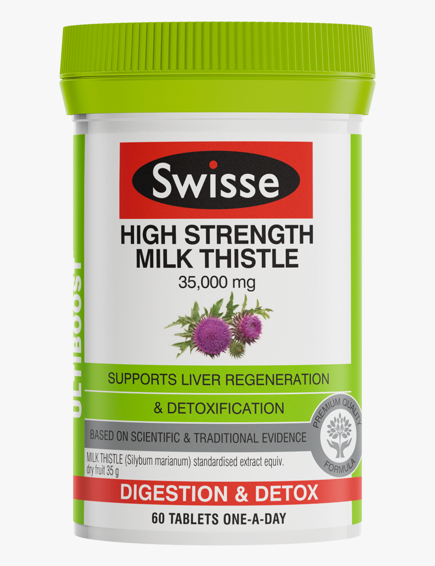 Swisse Liver Detox 60 Tablets, HD Png Download