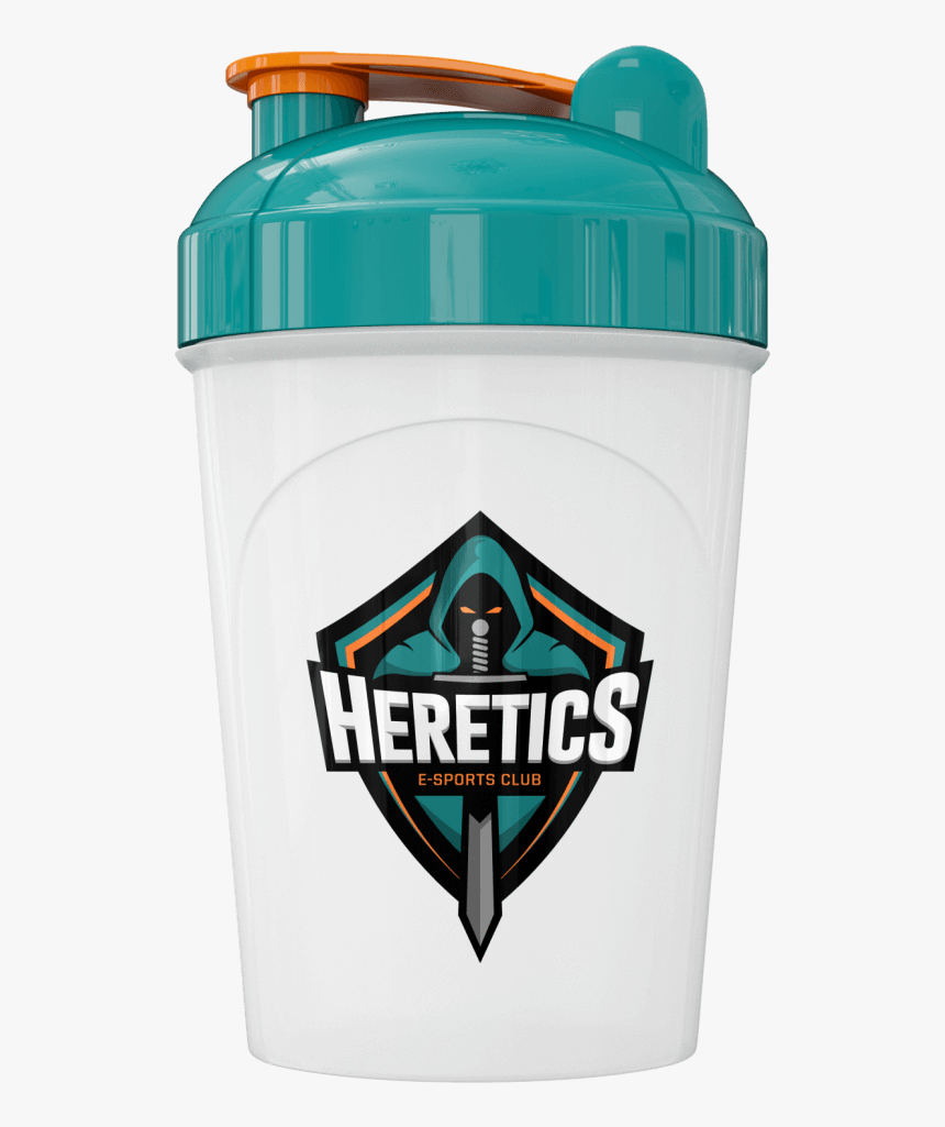 Cup Transparent Shaker - Team Heretics, HD Png Download