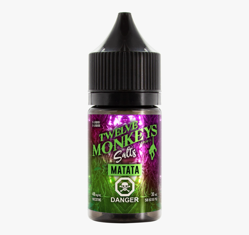 Twelve Monkeys Matata Nic Salt E-liquid - Vape Juice Matata, HD Png Download