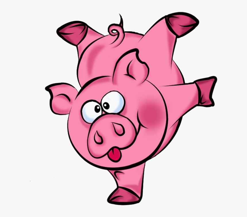 Animais Da Fazenda Pig Drawing, Pig Illustration, Flying, HD Png Download