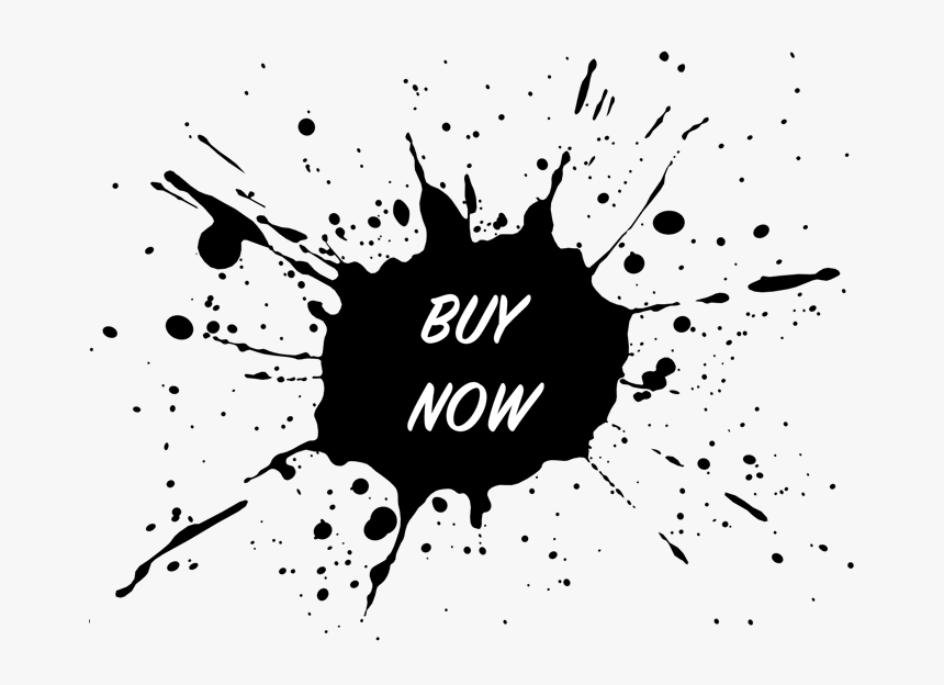 Ink Splatter Transparent Background, HD Png Download