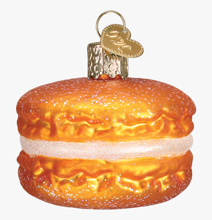 Old World Macaron Glass Ornament - Fast Food, HD Png Download