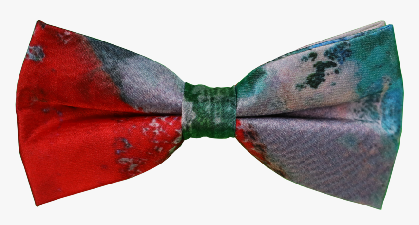 Image Of Silk Bow Tie Two Tone - Paisley, HD Png Download