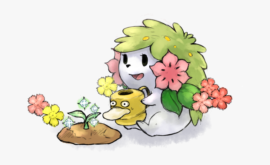 Pokemon Shaymin Fan Art Cut, HD Png Download