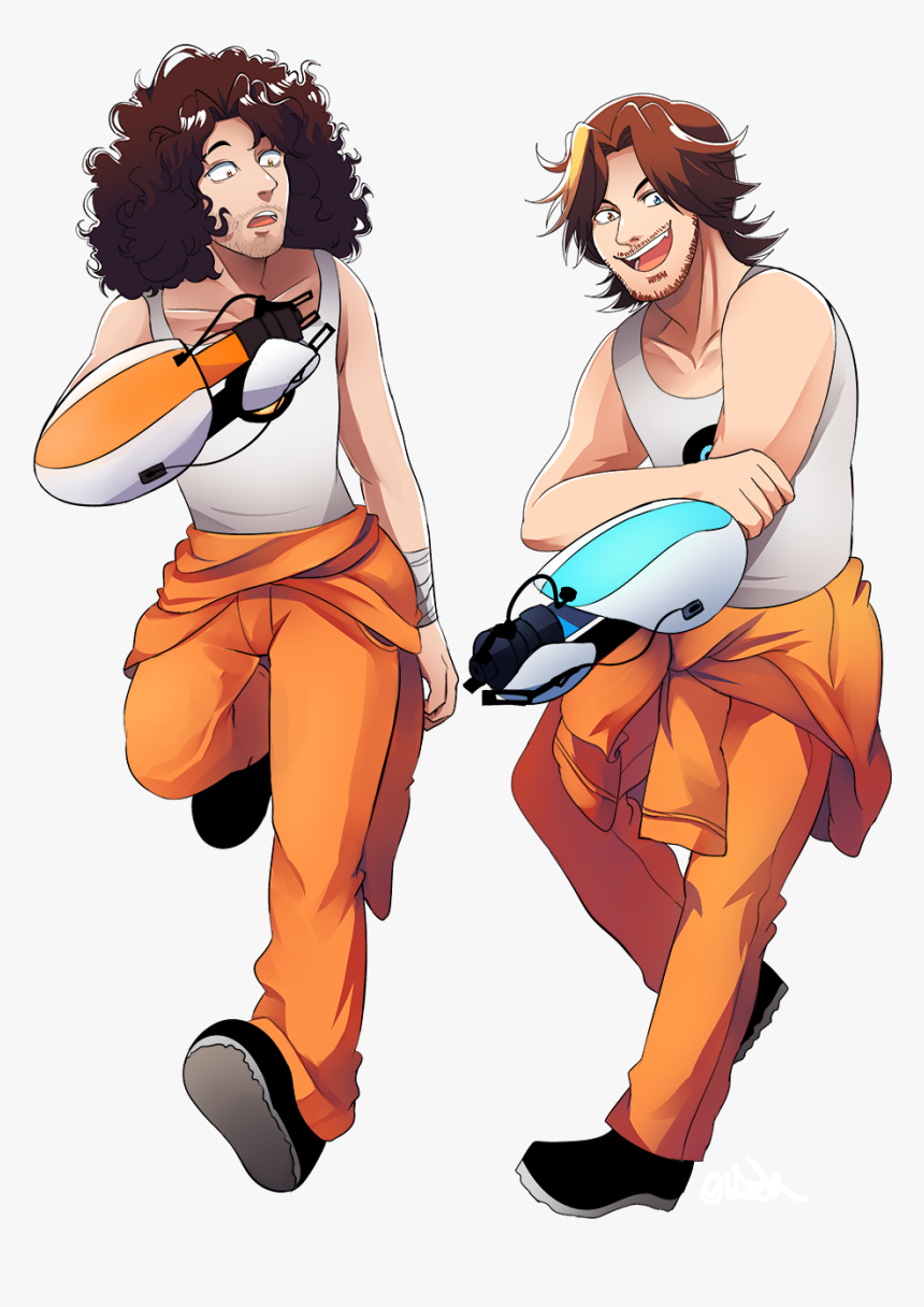 Game Grumps Portal Art, HD Png Download