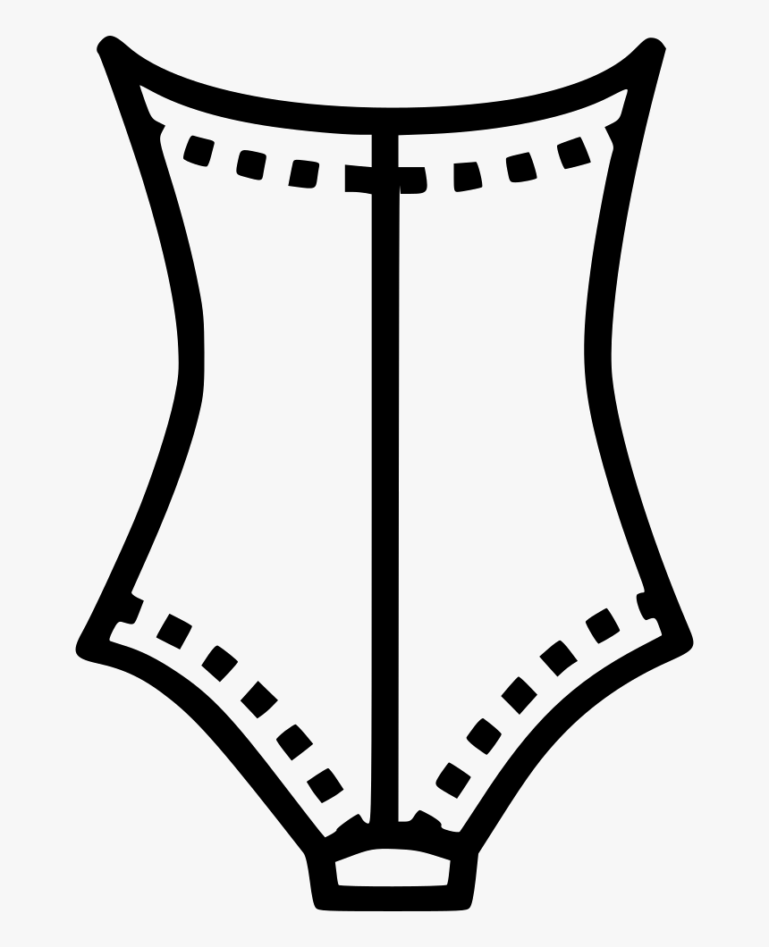 Cloth Dressing Fashion Women Swim Suit - Icono De Cuello De Botella, HD Png Download