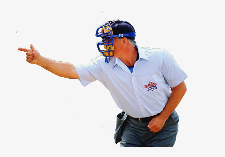 Umpire11 - Baseball Umpire No Background, HD Png Download , Transparent