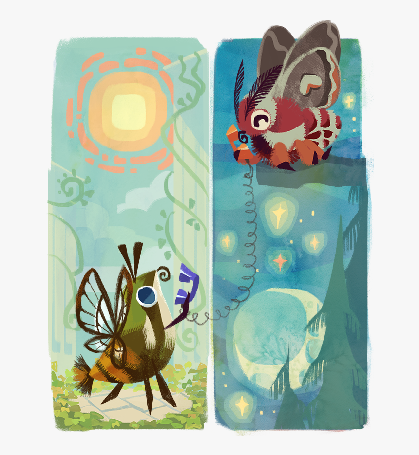 Friends In Different Time Zones - Cartoon, HD Png Download