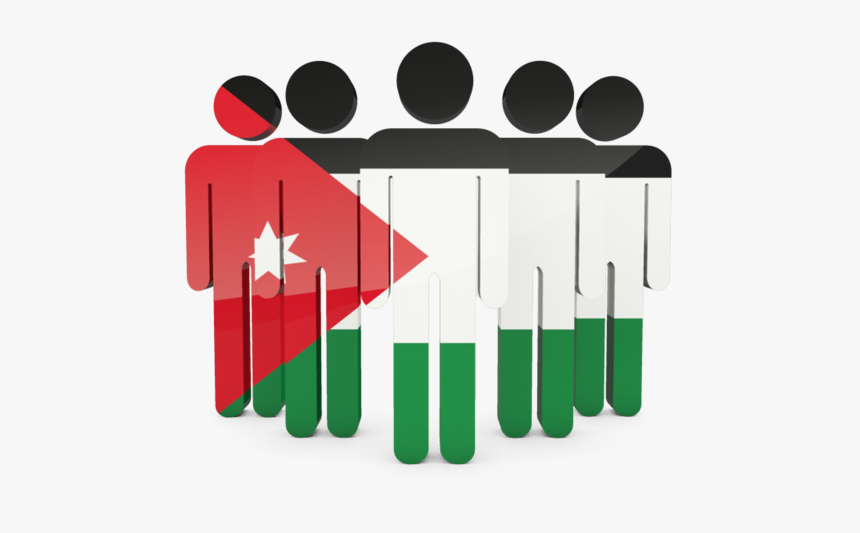 Download Flag Icon Of Jordan At Png Format - Iceland Flag And People, Transparent Png