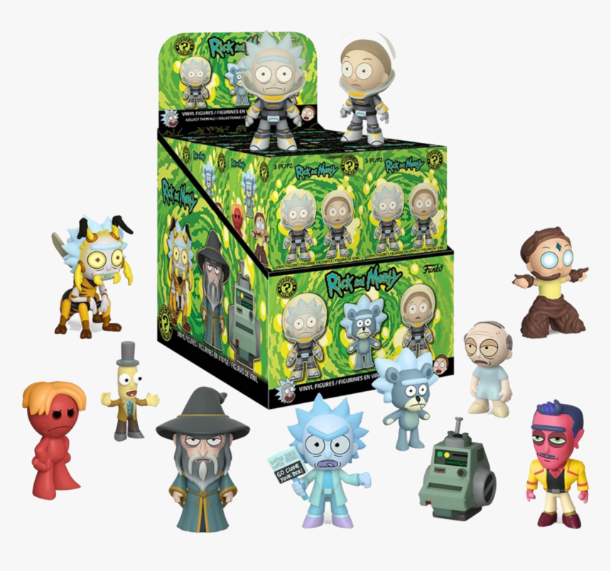 Funko Rick And Morty Mystery Minis, HD Png Download