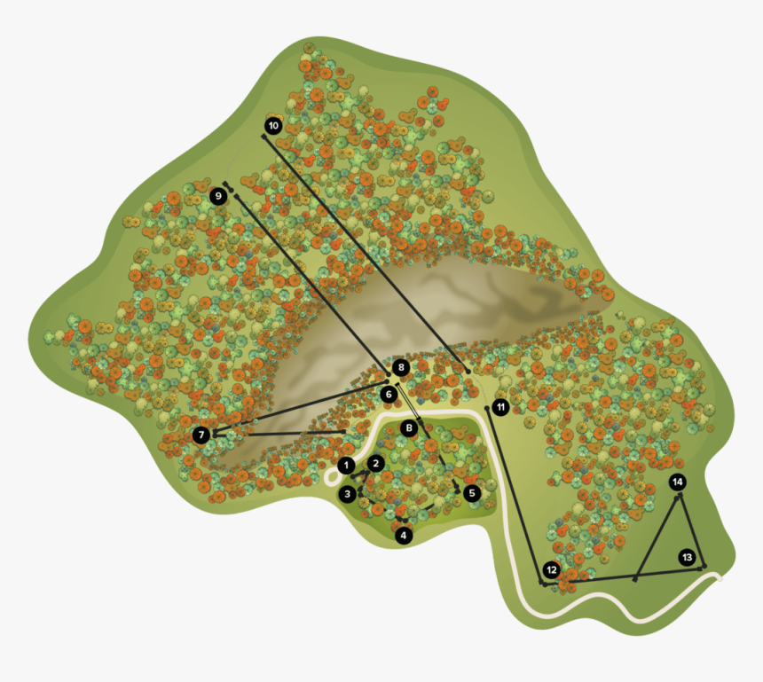Kerfoot Canopy Tour In Henderson, HD Png Download