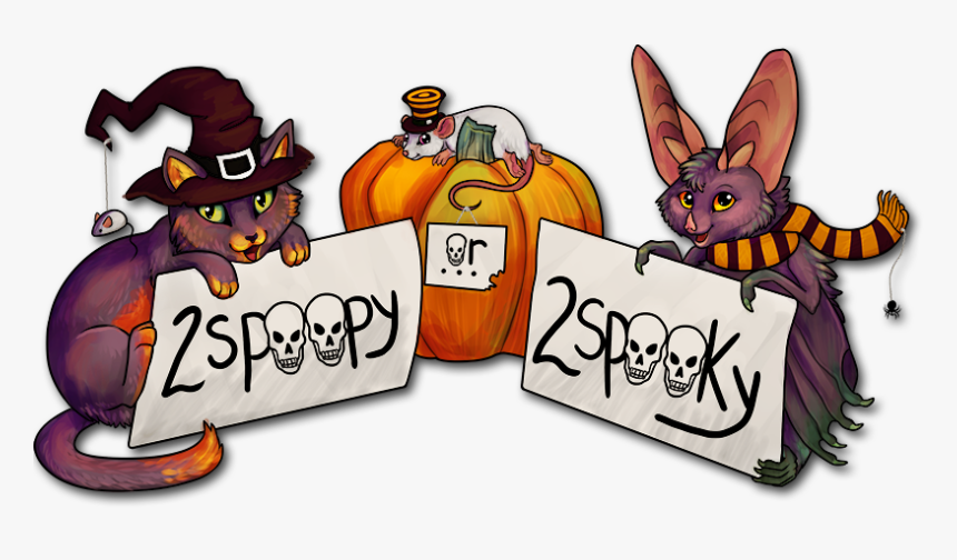 The Furcadia Wiki - Spoopy Vs Spooky, HD Png Download