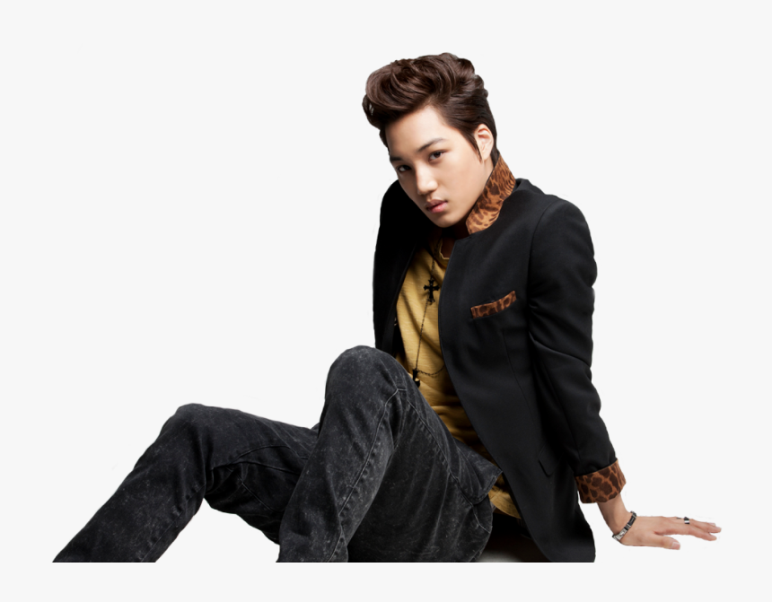 “ Kai Transparent Requested By Kai-kuddles~
” - Exo Kai Ivy Club, HD Png Download