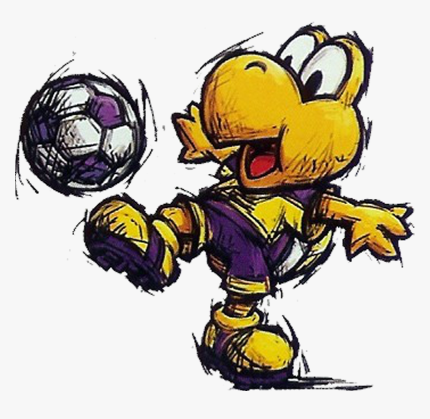 Super Mario Strikers Art, HD Png Download