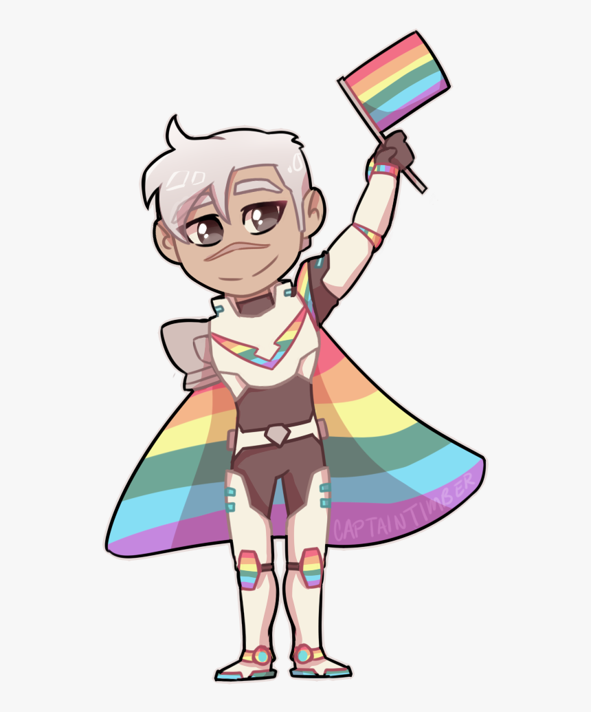 I’m Gay And So Is Shiro 🖤🌈 - Cartoon, HD Png Download