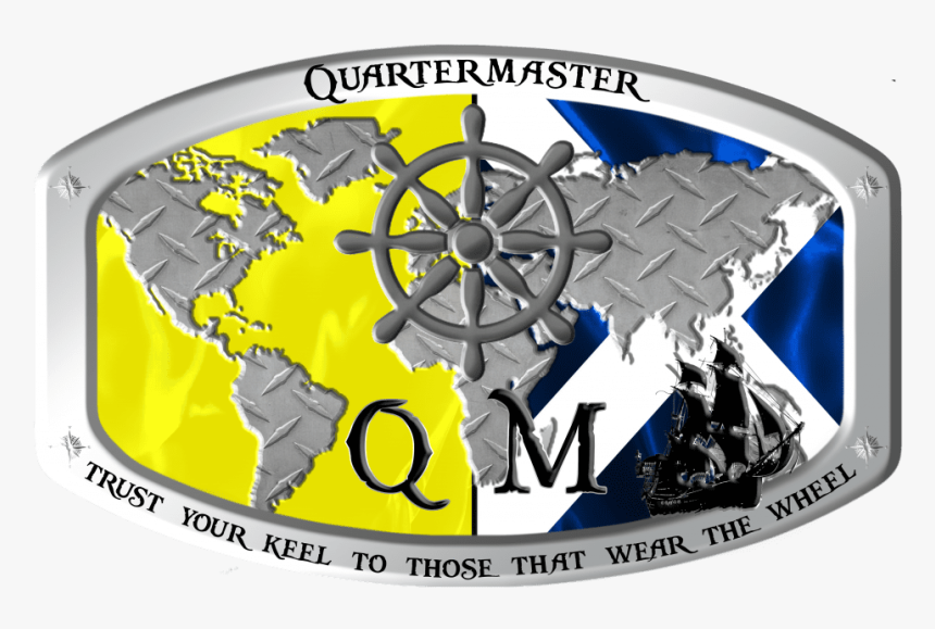Custom Qm Belt Buckle, Qm Belt Buckle, Custom Navy - Graphic Design, HD Png Download