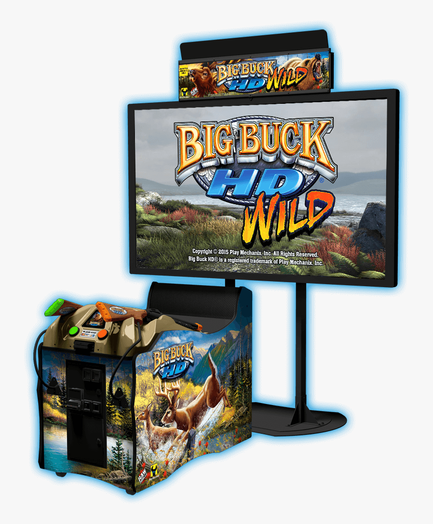 Big Buck Hd Super Deluxe Model - Busch Big Buck Hunter, HD Png Download
