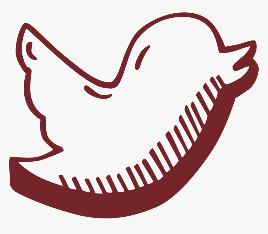 Transparent Keep In Touch Clipart - Hand Drawn Twitter Icon, HD Png Download