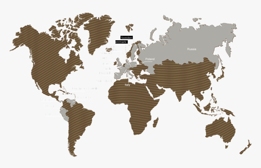 World Map, HD Png Download