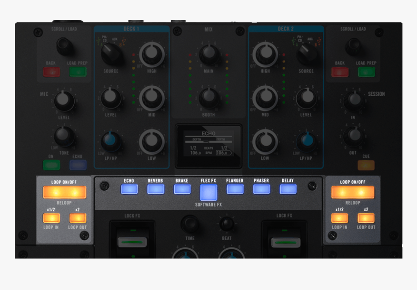 Rane Seventy - Drum Machine, HD Png Download