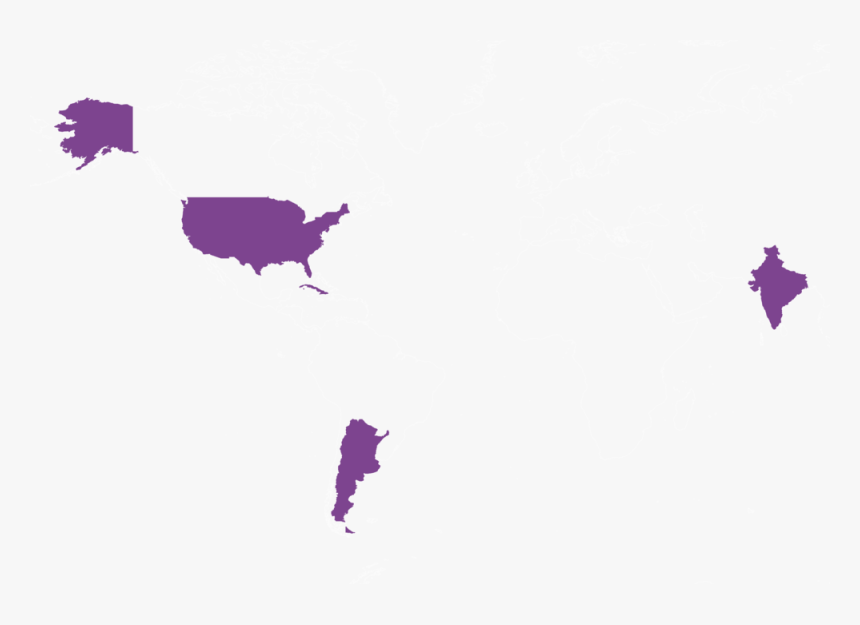 Map - Magnets - Demography Of North America, HD Png Download