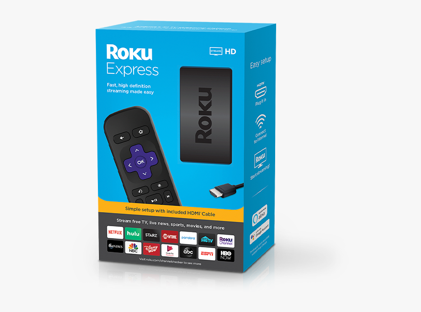 Roku Express, HD Png Download