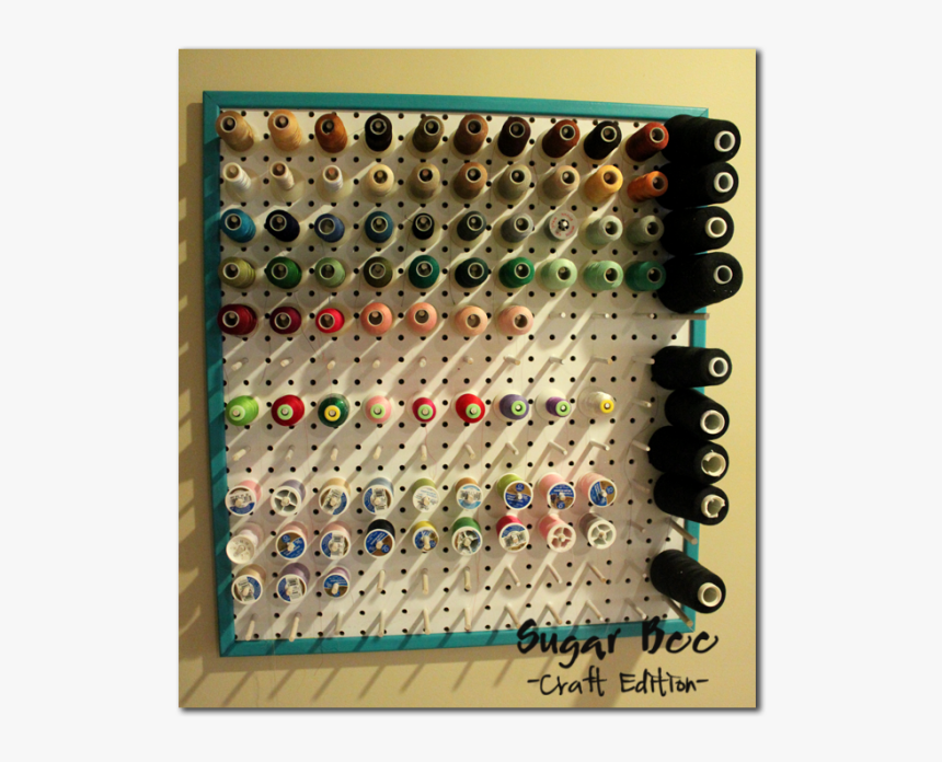010 Copy - Diy Thread Spool Rack, HD Png Download