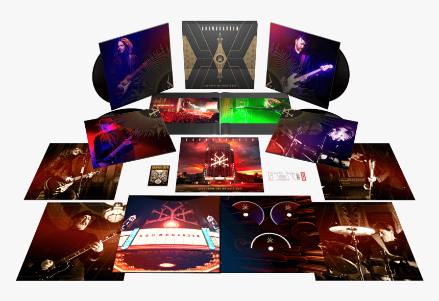 Soundgarden Live Artists Den, HD Png Download