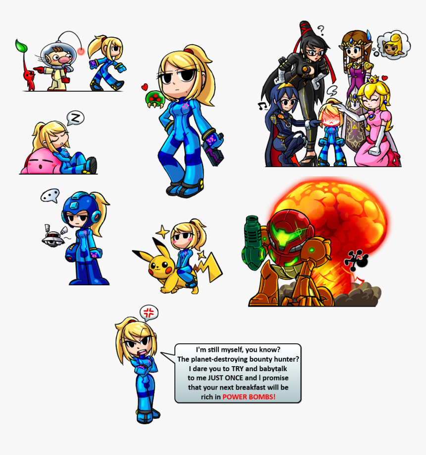 Love Samus X Megaman, HD Png Download