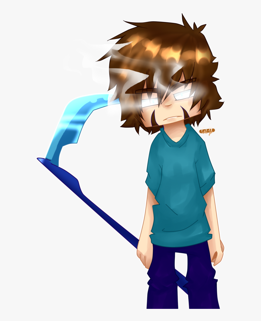 Creepypasta Herobrine, HD Png Download