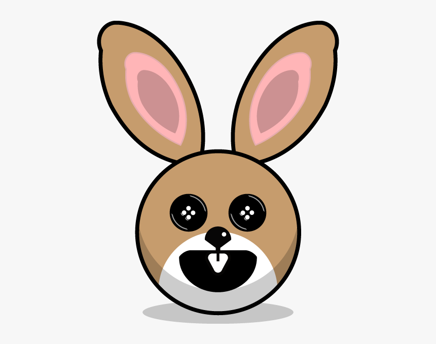 Hunny Bunnys Stickers - Rabbit, HD Png Download