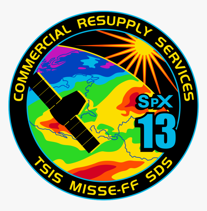 Mission Clipart Space Mission - Spx Crs 13, HD Png Download