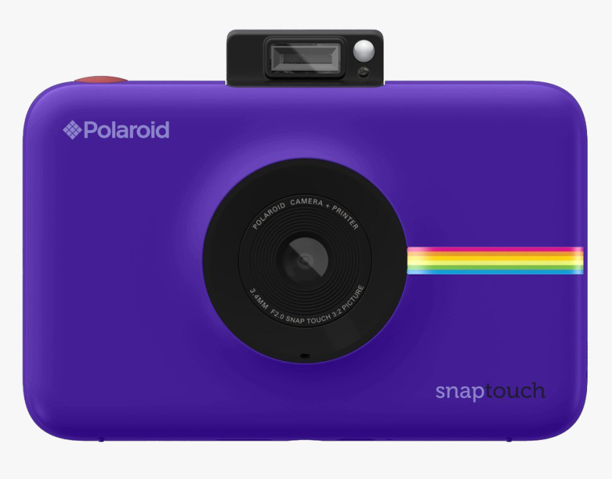 Purple Polaroid Camera Snap , Png Download - Kodak Printomatic Vs Polaroid Snap, Transparent Png