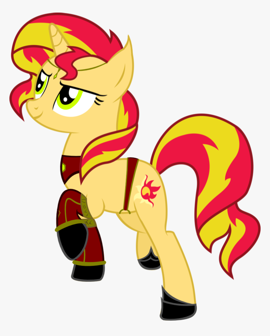 Minecraft Clipart World Warcraft - Sunset Shimmer Human And Pony, HD Png Download