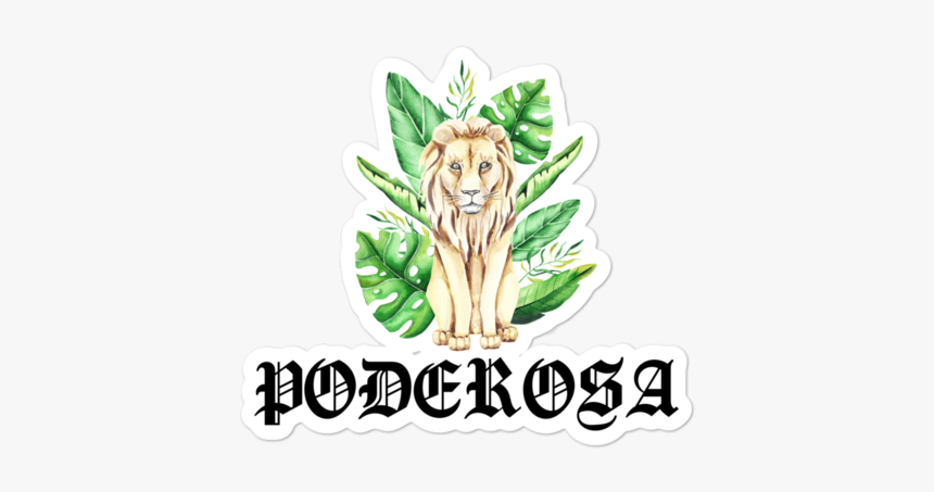 Poderosa Bubble-free Stickers - Cougar, HD Png Download