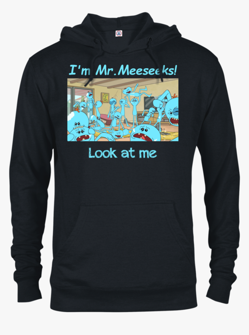 Mr Meeseeks Hoodie - Hoodie, HD Png Download