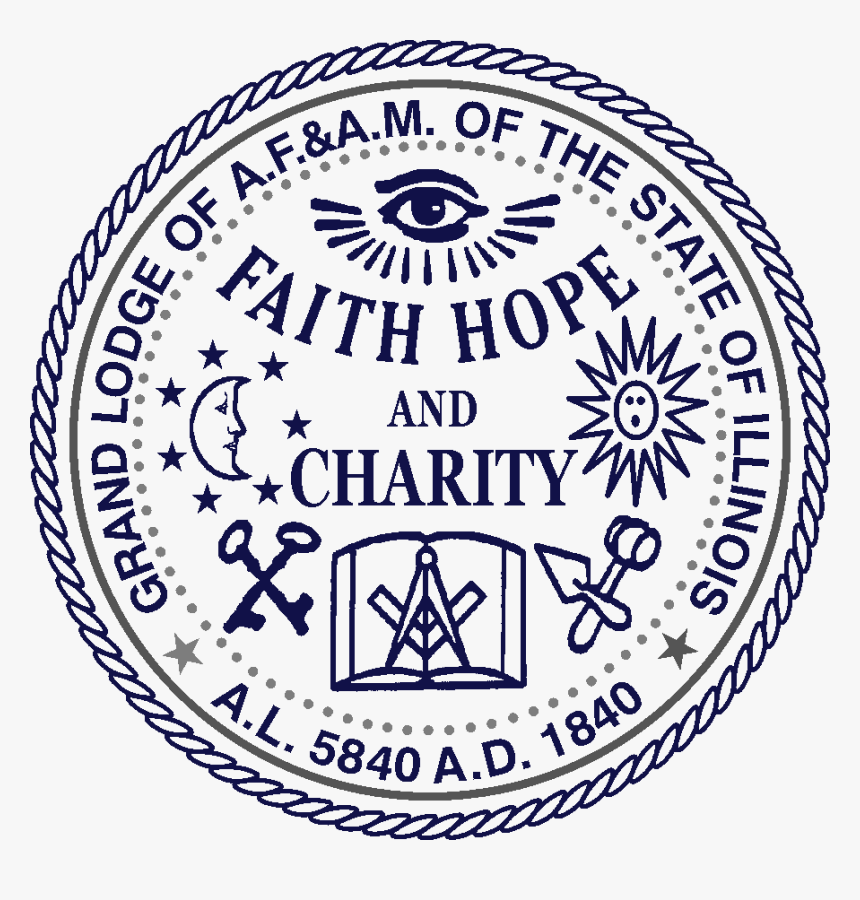 The Most Worshipful Grand Lodge Of Ancient Free And - State Seal, HD Png Download