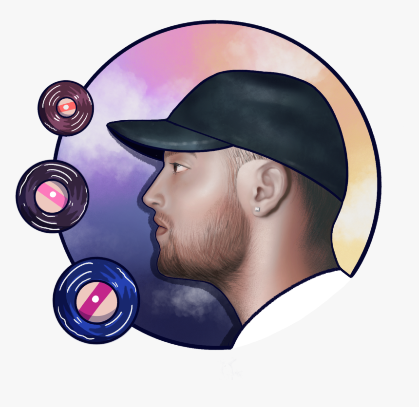 Mac Miller 
 Class Img Responsive True Size - Baseball, HD Png Download