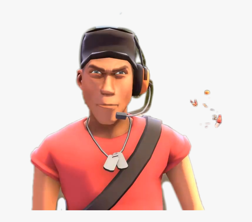 #scouttf2 #sfm #tf2scout #tf2 #teamfortress2 - Action Figure, HD Png Download