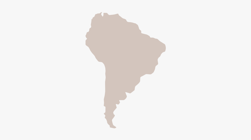 Southamerica - South America On A Globe, HD Png Download
