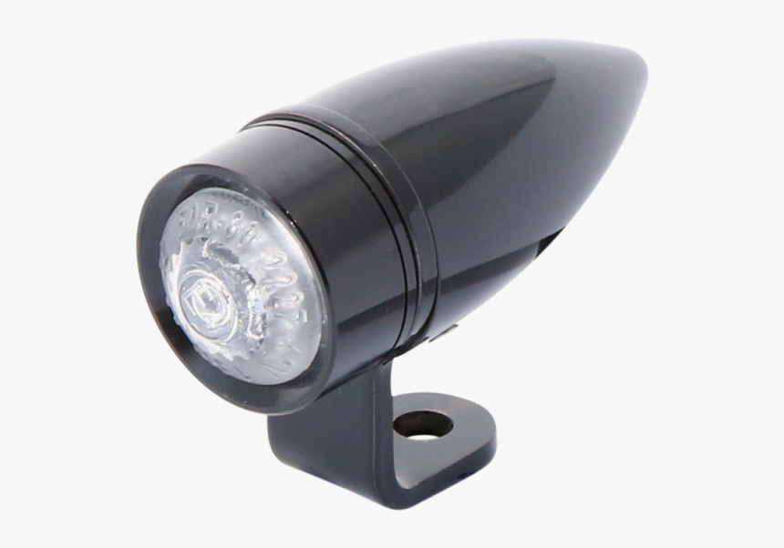 Led Taillight Bullet Black E-mark - Torch, HD Png Download