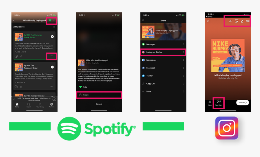 Share Podcast On Instagram Story, HD Png Download