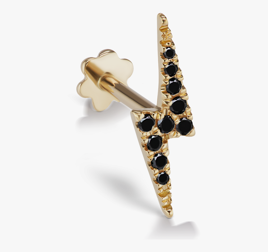 Lightning Earrings Tragus, HD Png Download