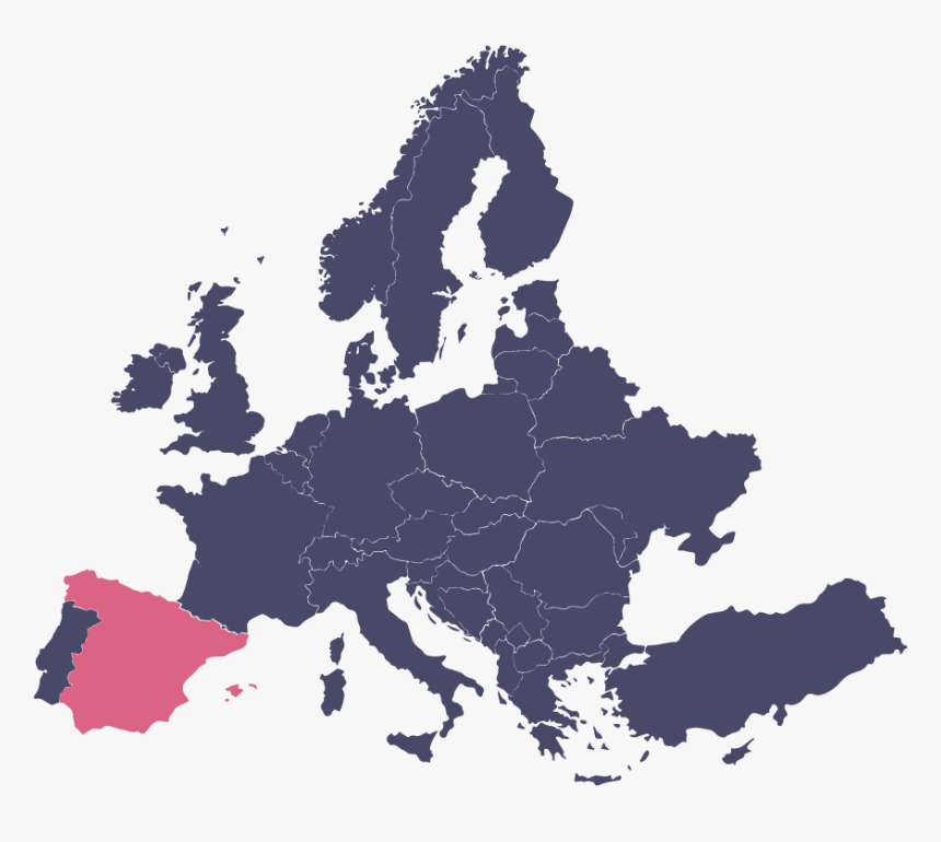 Slovakia Map Europe, HD Png Download