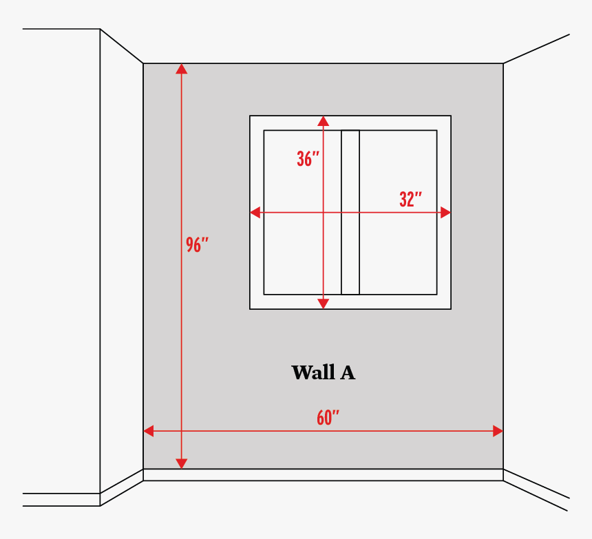 Wall A - Wall Square Feet, HD Png Download