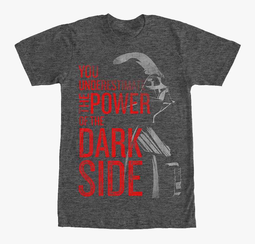 Power Of The Dark Side T-shirt - Yoda, HD Png Download