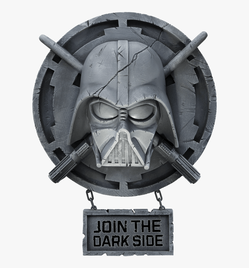 Darth Vader Wall Plaque - Star Wars Dekoration, HD Png Download