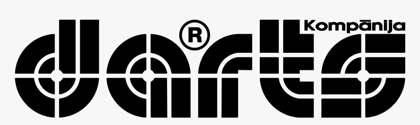 Darts Logo Black And White - Darts, HD Png Download